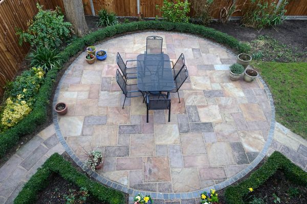 Stone Patio Installation in Carmel