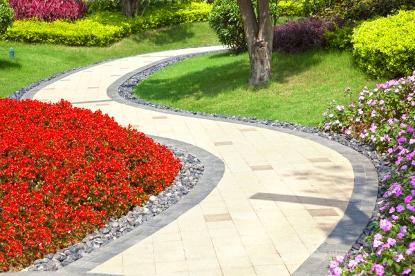 Garden Walkway Installation in Carmel