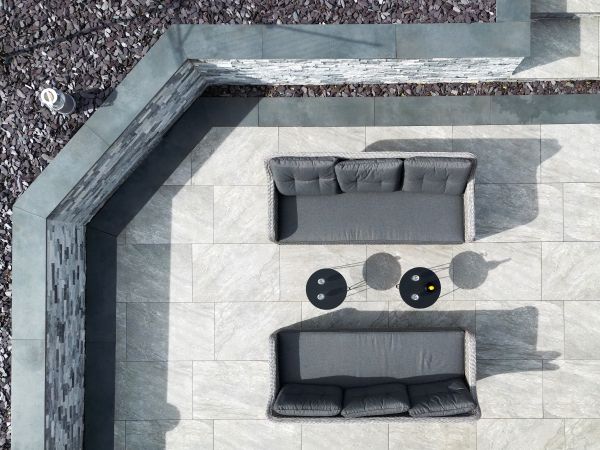 Porcelain Patio Installation in Carmel